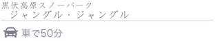 東根市 黒伏高原スノーパーク ジャングル・ジャングル